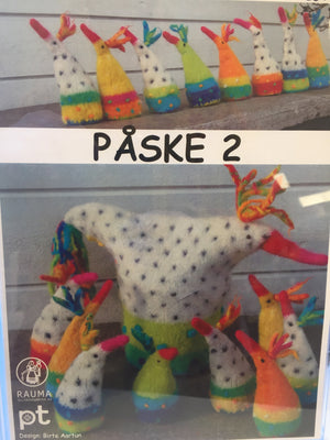 Garnpakke: Påske 2 (Egghøne m/kyllinger